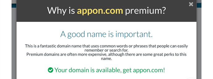 Appon.com® Premium Domain Name 101domain.com Marketplace June 6, 2019