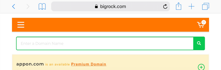 Appon.com® Premium Domain Name BigRock.com June 6, 2019